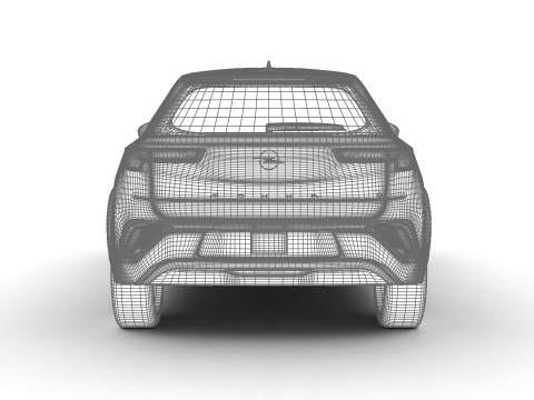 Opel Mokka GSE 3D Модель