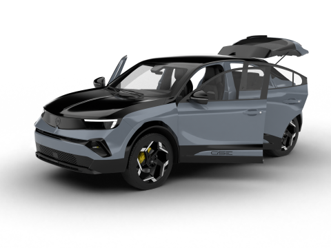 Opel Mokka GSE HQ 3D Model