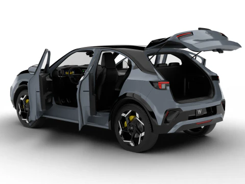 Opel Mokka GSE HQ 3D Model