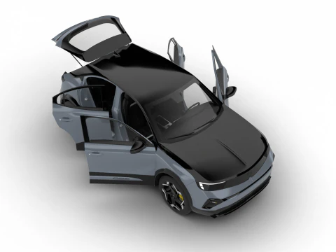 Opel Mokka GSE HQ 3D Model