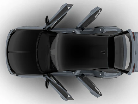 Opel Mokka GSE HQ 3D Model