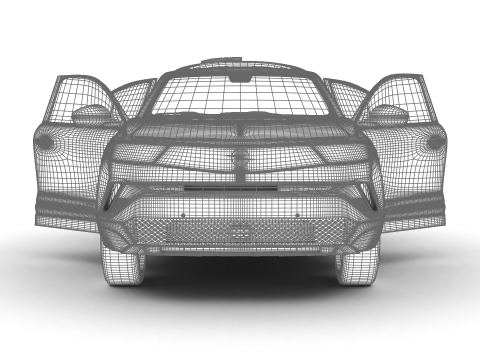 Opel Mokka GSE HQ Model 3D