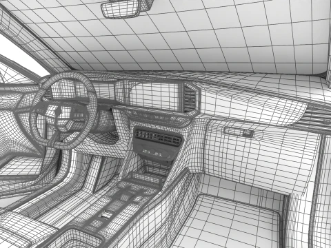Opel Mokka GSE HQ 3D Model