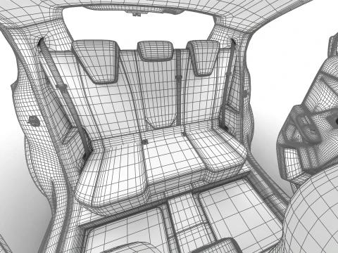 Opel Mokka GSE HQ 3D Model