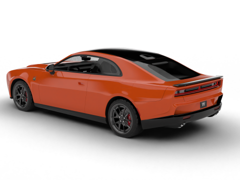 Dodge Charger Scat Pack SIXPACK 2026 3D 模型