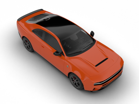 Dodge Charger Scat Pack SIXPACK 2026 3D 模型