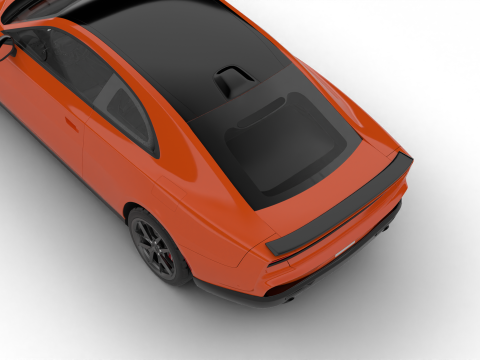Dodge Charger Scat Pack SIXPACK 2026 3D 模型
