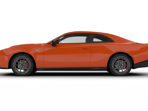 Dodge Charger Scat Pack SIXPACK 2026 3D 模型