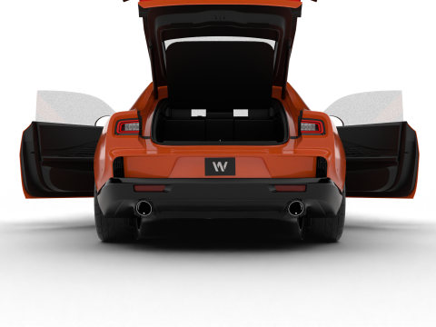 Dodge Charger Scat Pack SIXPACK 2026 HQ 3D 모델