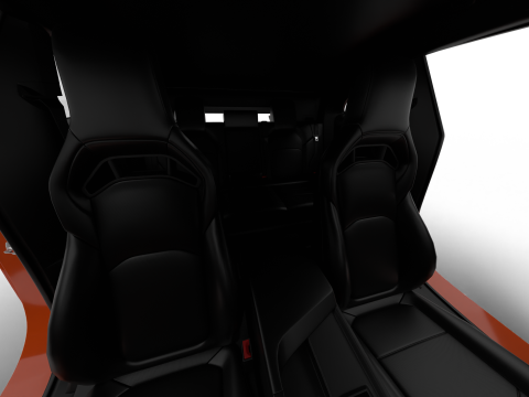 Dodge Charger Scat Pack SIXPACK 2026 HQ 3D 모델