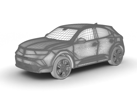 Vauxhall Mokka 2026 Model 3D