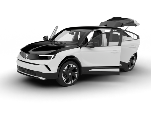 Vauxhall Mokka 2026 HQ 3D Модель