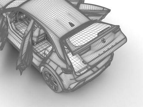 Vauxhall Mokka 2026 HQ 3D Модель