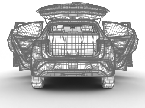 Vauxhall Mokka 2026 HQ 3D Модель