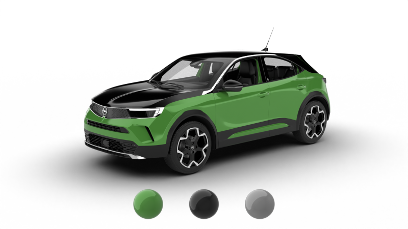 Opel Mokka-e 2021 Model 3D .c4d .max .obj .3ds .fbx .stl .blend 