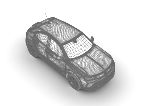 Opel Mokka-e 2021 Model 3D