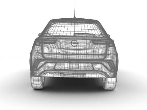 Opel Mokka-e 2021 Model 3D