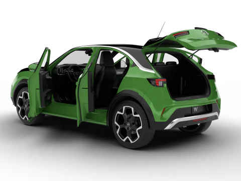 Opel Mokka-e 2021 HQ 3D Model