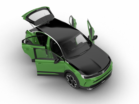 Opel Mokka-e 2021 HQ Model 3D