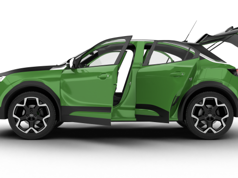 Opel Mokka-e 2021 HQ Model 3D