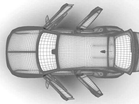 Opel Mokka-e 2021 HQ 3D Model