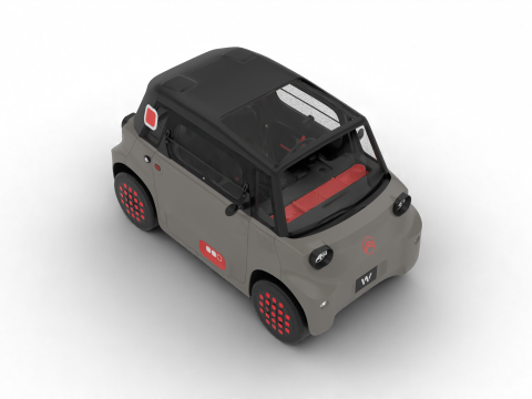 Citroen Ami 2025 3D Модель