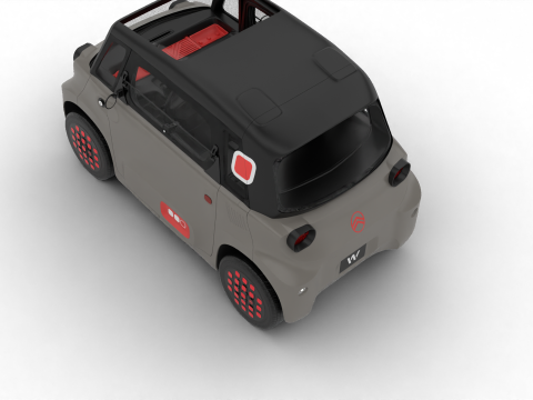Citroen Ami 2025 3D Модель