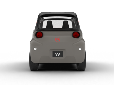 Citroen Ami 2025 3D Модель