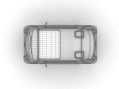 Citroen Ami 2025 3D Модель