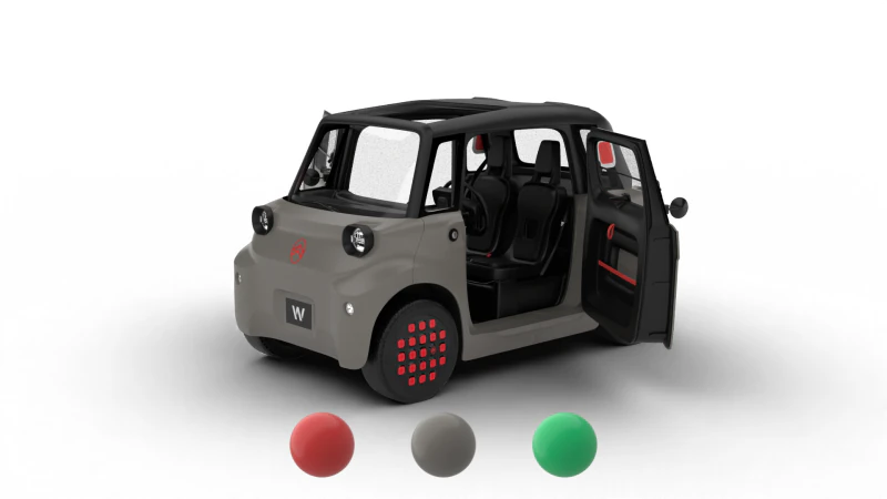 Citroën Ami 2025 HQ Modelo 3D .c4d .max .obj .3ds .fbx .stl .blend