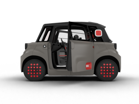Citroen Ami 2025 HQ 3Dモデル
