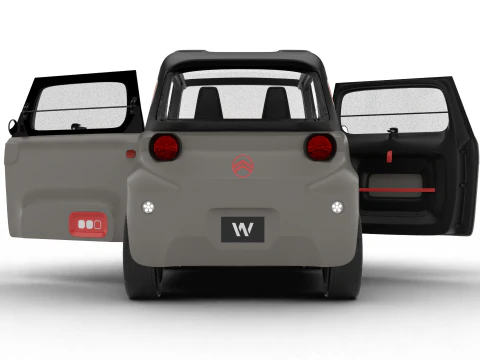 Citro&euml;n Ami 2025 HQ Modelo 3D