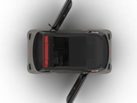 Citroen Ami 2025 HQ 3Dモデル