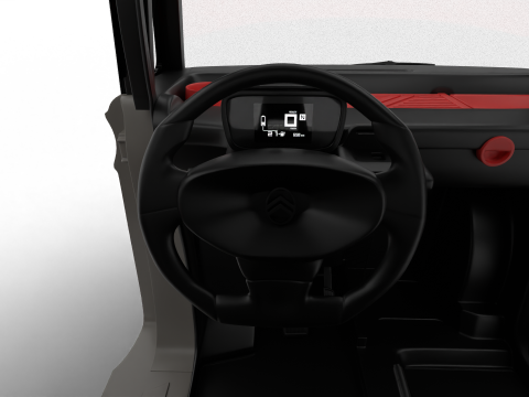 Citroen Ami 2025 HQ 3Dモデル