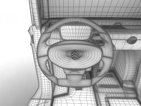 Citro&euml;n Ami 2025 HQ Modelo 3D