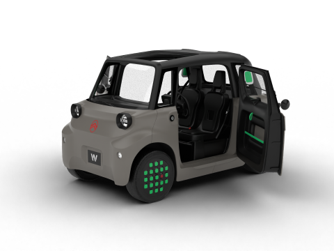 Citroen Ami 2025 HQ 3Dモデル