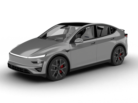 Tesla Model Y Perfomance 2026 3D Model