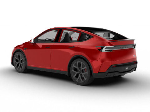 Tesla Model Y Perfomance 2026 3D Model