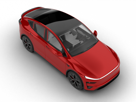 Tesla Model Y Perfomance 2026 3D Model