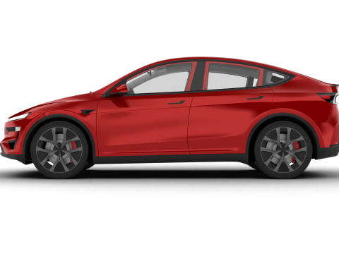 Tesla Model Y Perfomance 2026 3D Model