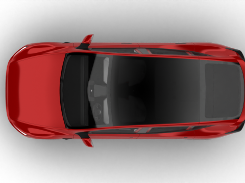 Tesla Model Y Perfomance 2026 3D Model