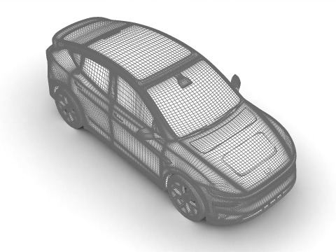 Tesla Model Y Perfomance 2026 3D Model