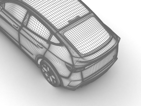 Tesla Model Y Perfomance 2026 3D Model
