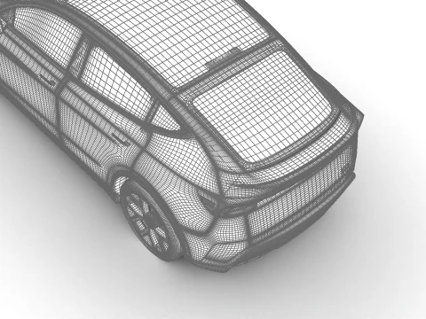 Tesla Model Y Perfomance 2026 3D Model