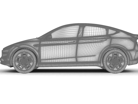 Tesla Model Y Perfomance 2026 3D Model