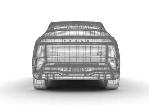 Tesla Model Y Perfomance 2026 3D Model