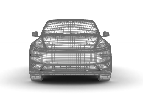 Tesla Model Y Perfomance 2026 3D Model