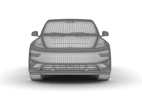 Tesla Model Y Perfomance 2026 3D Model