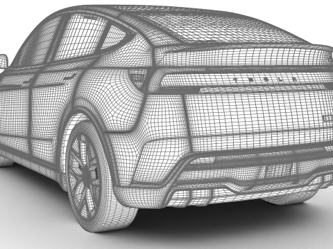 Tesla Model Y Perfomance 2026 3D Model