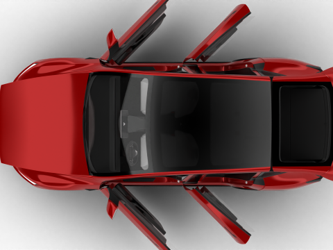 Tesla Model Y Perfomance 2026 HQ 3D Модель